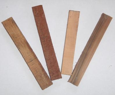 10 Pen Blanks in Timbers of your choice
